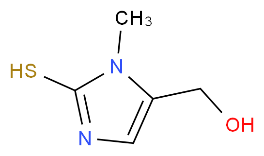 (2-mercapto-1-methyl-1H-imidazol-5-yl)methanol_Molecular_structure_CAS_143122-18-3)