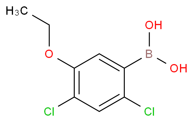(2,4-Dichloro-5-ethoxyphenyl)boronic acid_Molecular_structure_CAS_915200-81-6)