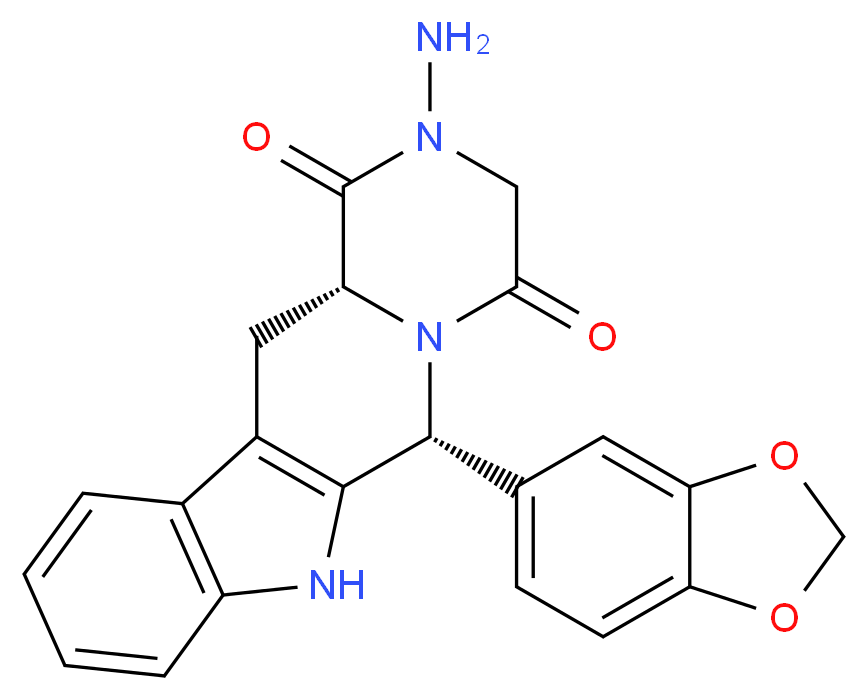 Amino Tadalafil_Molecular_structure_CAS_385769-84-6)