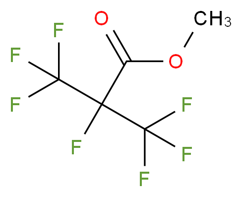 methyl 2,3,3,3-tetrafluoro-2-(trifluoromethyl)propanoate_Molecular_structure_CAS_)