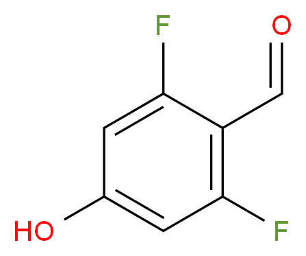 2,6-Difluoro-4-hydroxybenzaldehyde_Molecular_structure_CAS_532967-21-8)