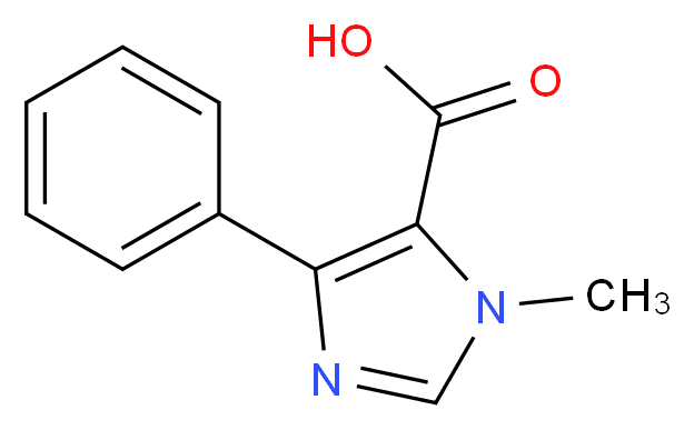 1-METHYL-4-PHENYL-1H-IMIDAZOLE-5-CARBOXYLIC ACID_Molecular_structure_CAS_655253-58-0)