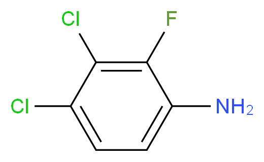 3,4-Dichloro-2-fluoroaniline_Molecular_structure_CAS_886762-39-6)
