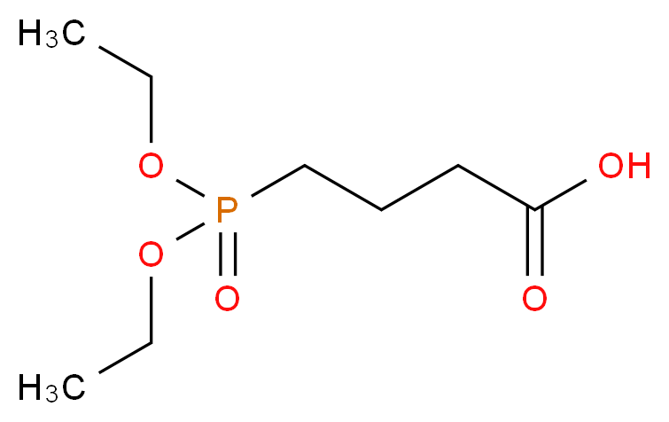 4-(Diethylphosphono)butanoic acid_Molecular_structure_CAS_38694-48-3)