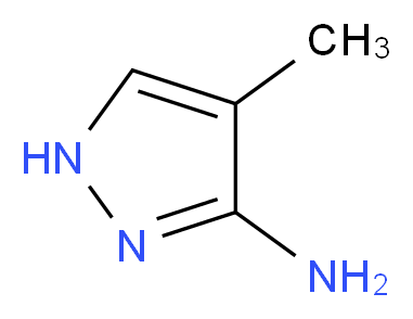 4-methyl-1H-pyrazol-3-amine_Molecular_structure_CAS_)