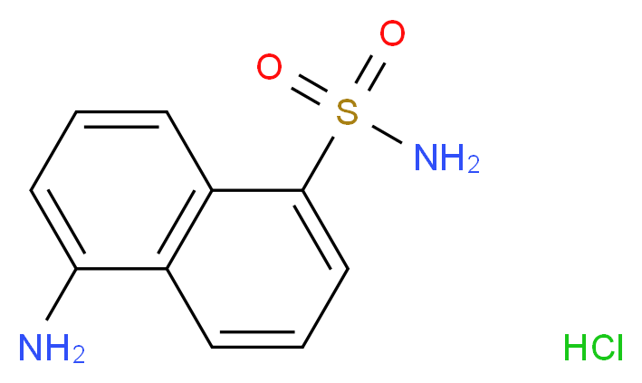 5-Amino-1-naphthalenesulfonamide Hydrochloride_Molecular_structure_CAS_)