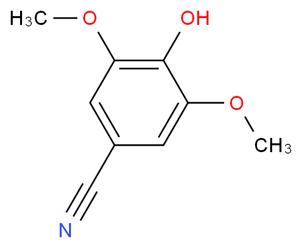 4-hydroxy-3,5-dimethoxybenzonitrile_Molecular_structure_CAS_72684-95-8)