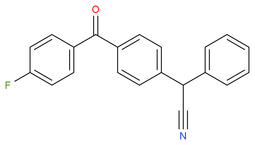 2-[4-(4-Fluorobenzoyl)phenyl]-2-phenylacetonitrile 97%_Molecular_structure_CAS_)