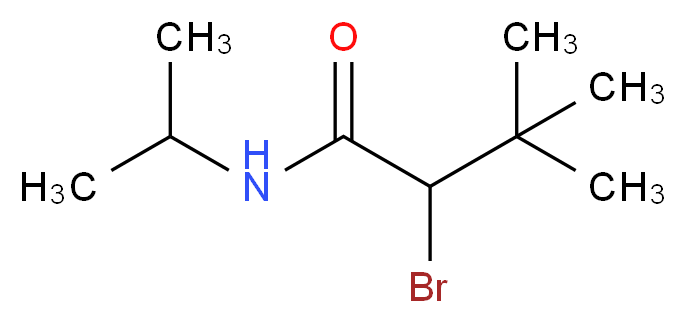 N1-isopropyl-2-bromo-3,3-dimethylbutanamide_Molecular_structure_CAS_69959-83-7)