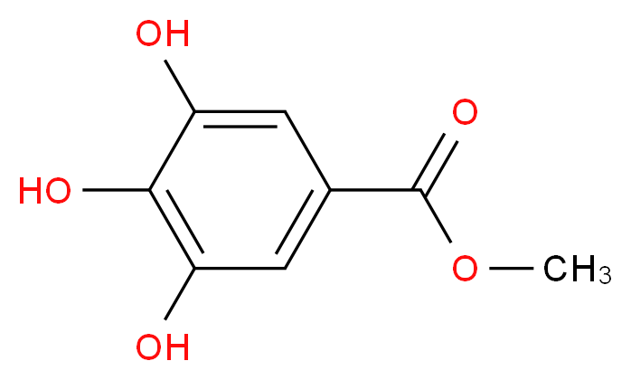 Methyl gallate_Molecular_structure_CAS_99-24-1)