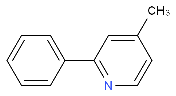 4-Methyl-2-phenylpyridine_Molecular_structure_CAS_3475-21-6)