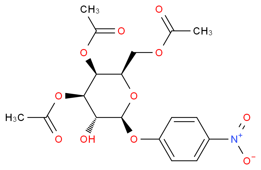 p-Nitrophenyl 3,4,6-Tri-O-acetyl-β-D-galactopyranoside _Molecular_structure_CAS_62346-04-7)