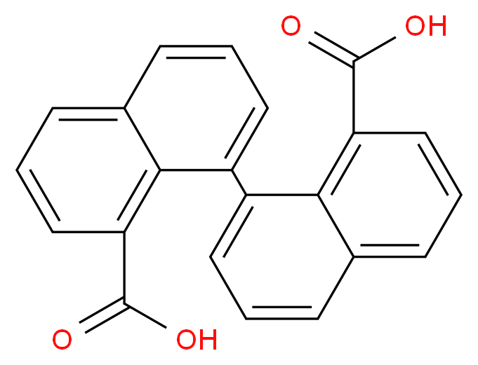 [1,1']Binaphthalenyl-8,8'-dicarboxylic acid_Molecular_structure_CAS_29878-91-9)