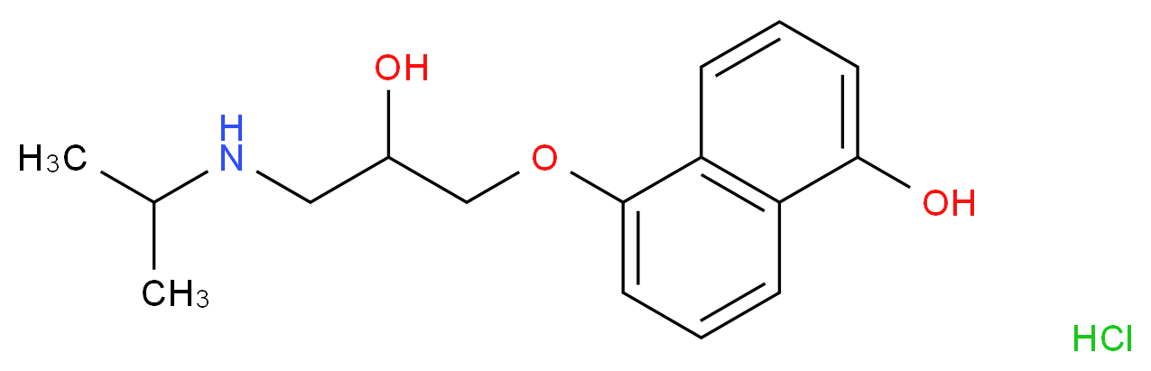 5-Hydroxy Propranolol Hydrochloride_Molecular_structure_CAS_62117-35-5)