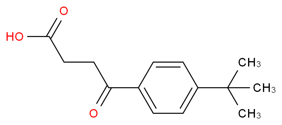 4-(4-tert-Butylphenyl)-4-oxobutanoic acid_Molecular_structure_CAS_35288-08-5)