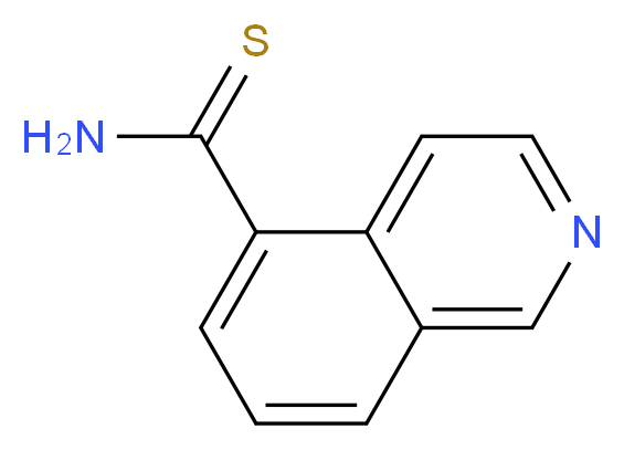 Isoquinoline-5-thiocarboxamide_Molecular_structure_CAS_885272-56-0)