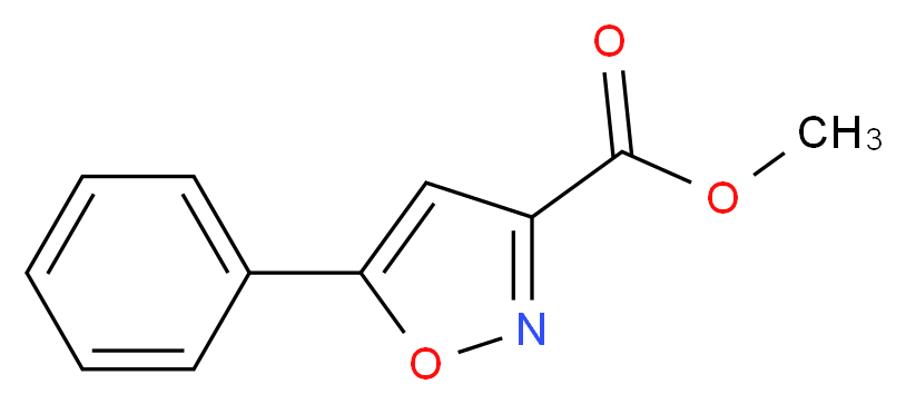 Methyl 5-phenyl-3-isoxazolecarboxylate_Molecular_structure_CAS_51677-09-9)
