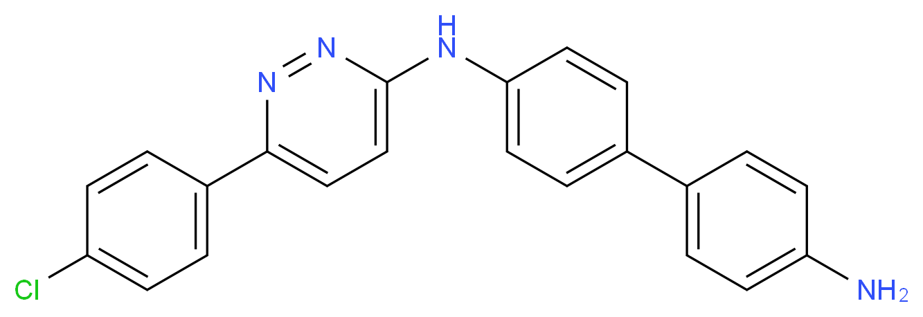 3-Benzidino-6-(4-chlorophenyl)pyridazine_Molecular_structure_CAS_901773-91-9)