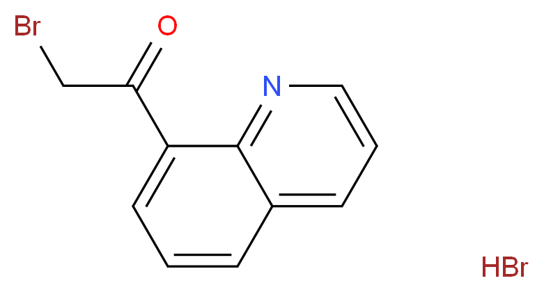 8-(Bromoacetyl)quinoline hydrobromide_Molecular_structure_CAS_)