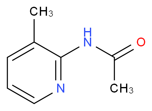 N-(3-Methylpyridin-2-yl)acetamide_Molecular_structure_CAS_7463-30-1)