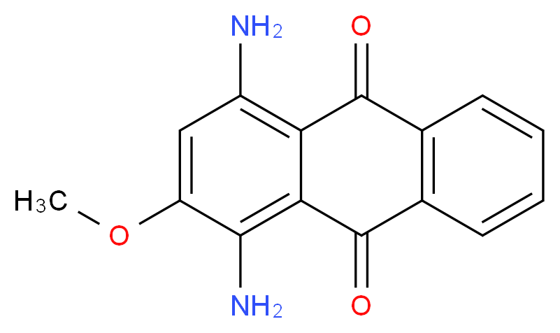  1,4-diamino-2-methoxy-9,10-anthracenedione_Molecular_structure_CAS_2872-48-2)