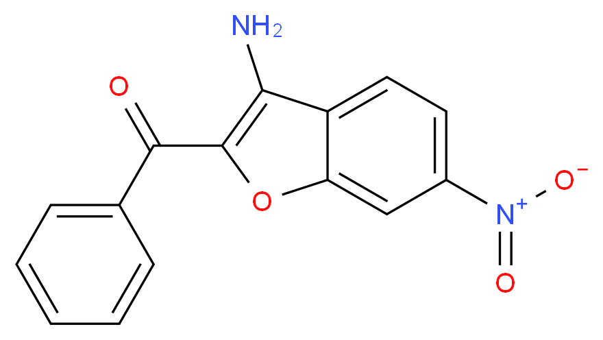 3-Amino-2-benzoyl-6-nitrobenzofuran_Molecular_structure_CAS_351003-27-5)