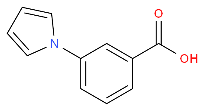 3-Pyrrol-1-yl-benzoic acid_Molecular_structure_CAS_61471-45-2)
