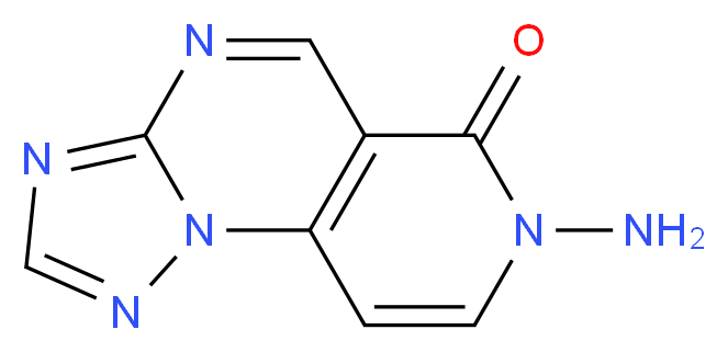 7-Aminopyrido[3,4-e][1,2,4]triazolo-[1,5-a]pyrimidin-6(7H)-one_Molecular_structure_CAS_)