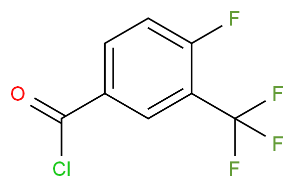 4-Fluoro-3-(trifluoromethyl)benzoyl chloride_Molecular_structure_CAS_67515-56-4)