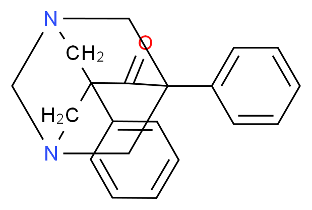 (1r,3r,5r,7r)-5,7-diphenyl-1,3-diazaadamantan-6-one_Molecular_structure_CAS_)