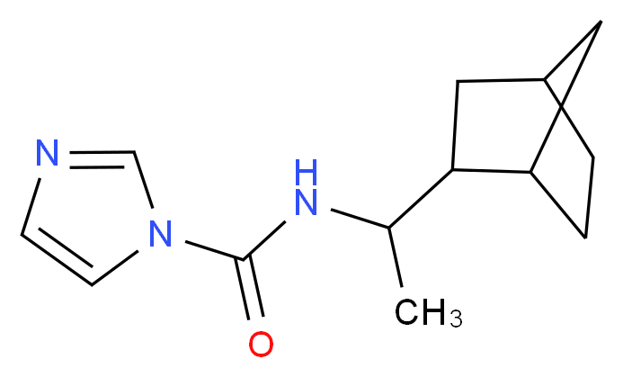 N-(1-bicyclo[2.2.1]hept-2-ylethyl)-1H-imidazole-1-carboxamide_Molecular_structure_CAS_)
