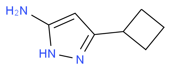 3-Amino-5-cyclobutyl-1H-pyrazole_Molecular_structure_CAS_326827-21-8)