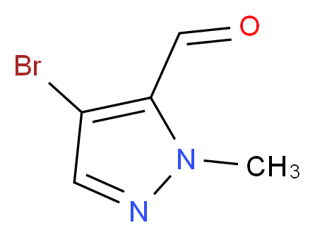 4-bromo-1-methyl-1H-pyrazole-5-carbaldehyde_Molecular_structure_CAS_)