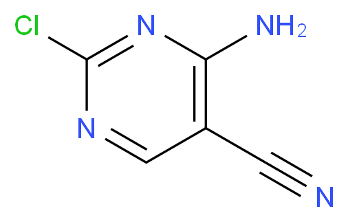 4-Amino-2-chloro-5-pyrimidinecarbonitrile_Molecular_structure_CAS_94741-69-2)