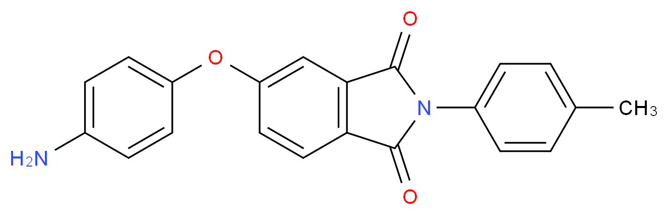 5-(4-aminophenoxy)-2-(4-methylphenyl)-1H-isoindole-1,3(2H)-dione_Molecular_structure_CAS_)