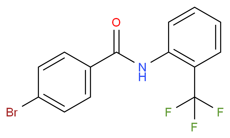 4-Bromo-N-[2-(trifluoromethyl)phenyl]benzamide_Molecular_structure_CAS_301228-28-4)