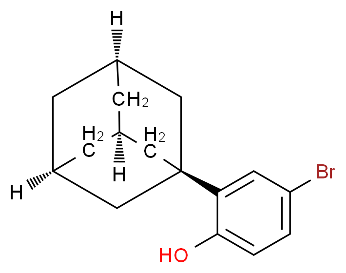 2-(Adamantan-1-yl)-4-bromophenol 98%_Molecular_structure_CAS_104224-68-2)
