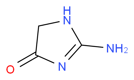 2-AMINO-1,5-DIHYDRO-4H-IMIDAZOL-4-ONE_Molecular_structure_CAS_503-86-6)