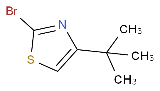 2-bromo-4-tert-butyl-1,3-thiazole_Molecular_structure_CAS_873075-54-8)