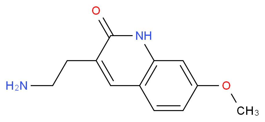 3-(2-aminoethyl)-7-methoxyquinolin-2(1H)-one hydrochloride_Molecular_structure_CAS_)