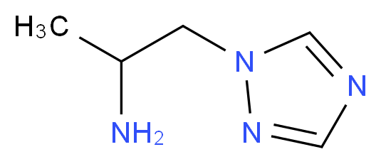 1-Methyl-2-[1,2,4]triazol-1-yl-ethylamine_Molecular_structure_CAS_)