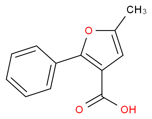 5-methyl-2-phenyl-3-furoic acid_Molecular_structure_CAS_64354-50-3)