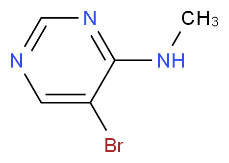 5-Bromo-N-methylpyrimidin-4-amine_Molecular_structure_CAS_56181-38-5)