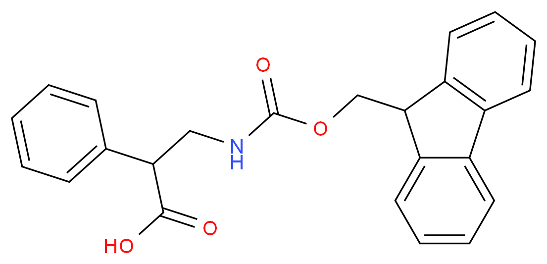 (±)-3-(Fmoc-amino)-2-phenylpropionic acid_Molecular_structure_CAS_683217-60-9)