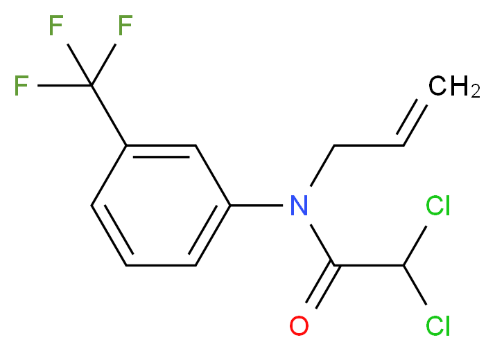 N-Allyl-2,2-dichloro-N-(3-(trifluoromethyl)phenyl)acetamide_Molecular_structure_CAS_61219-95-2)