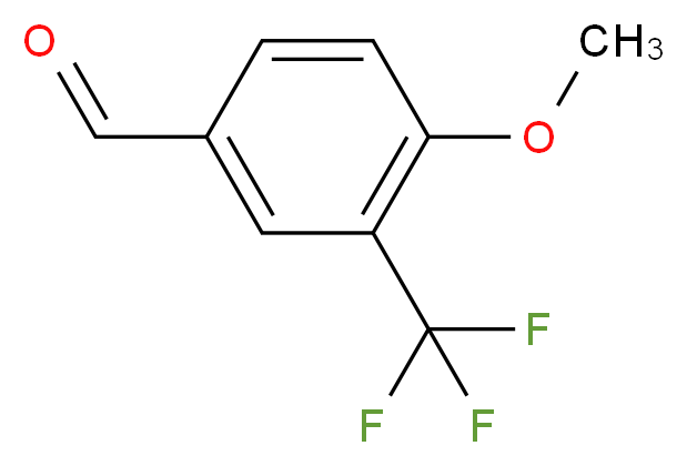 4-Methoxy-3-(trifluoromethyl)benzaldehyde_Molecular_structure_CAS_)