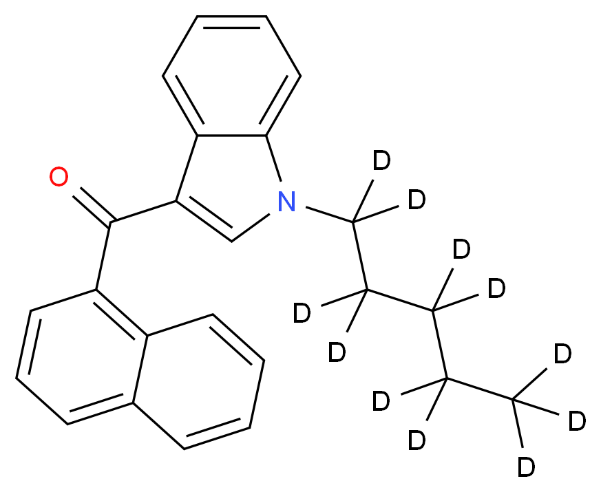 1-(Pentyl-d11)-3-(1-naphthoyl)indoleJWH 018-d11_Molecular_structure_CAS_)