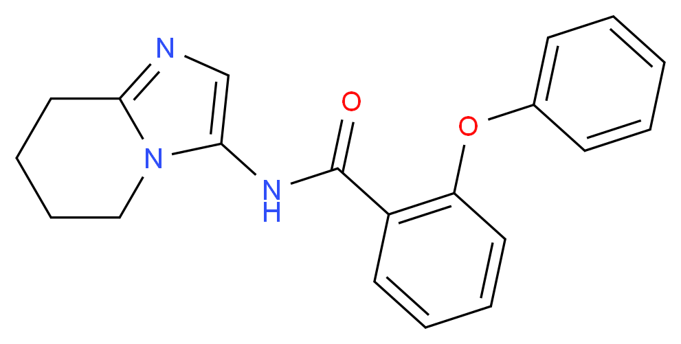 2-phenoxy-N-(5,6,7,8-tetrahydroimidazo[1,2-a]pyridin-3-yl)benzamide_Molecular_structure_CAS_)