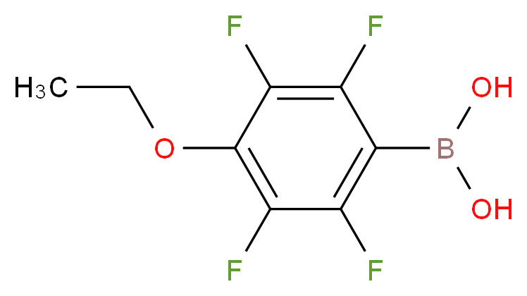 4-Ethoxy-2,3,5,6-tetrafluorophenylboronic acid_Molecular_structure_CAS_871125-72-3)