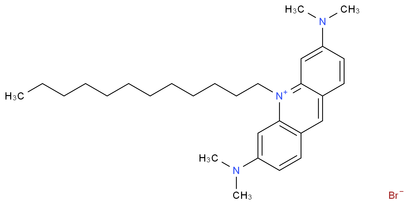 10-Dodecylacridine Orange Bromide_Molecular_structure_CAS_41387-42-2)